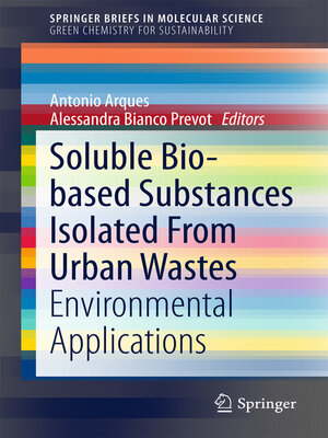 cover image of Soluble Bio-based Substances Isolated From Urban Wastes